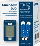 Blood sugar levels, low blood sugar, GLUCO TEST DUO test strips UK