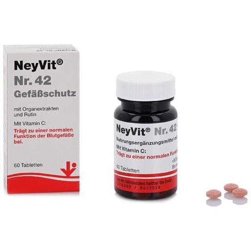 Blood vessels, Organ extracts as supplements, Rutin, NEYVIT No.42 UK