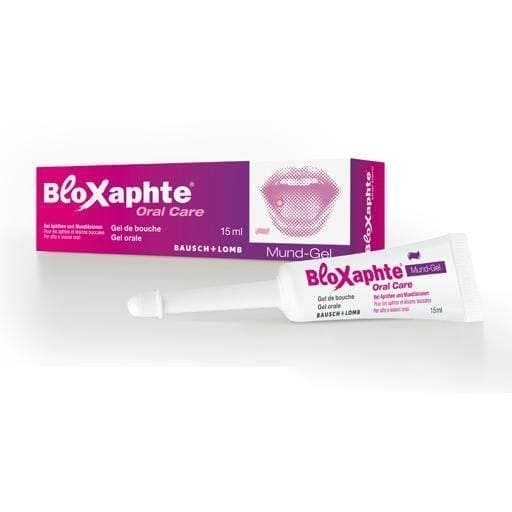 BLOXAPHTE Oral Care mouth irritated itchy gums gel UK
