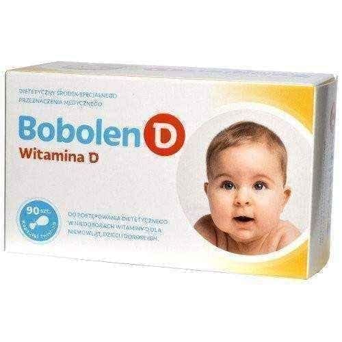 Bobolen Vitamin D x 30 capsules twist-off UK