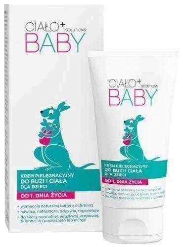 Body + baby skin care and body care cream for children 50ml UK