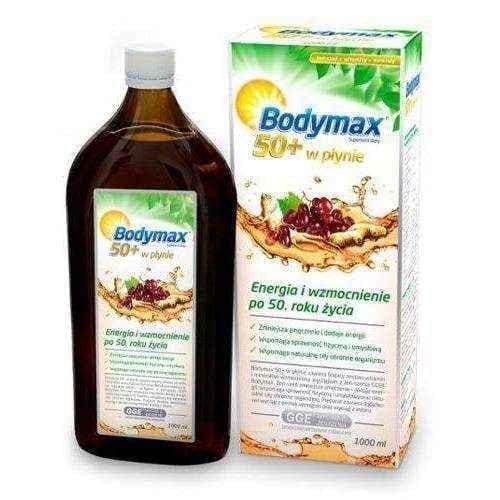 Bodymax 50+ liquid 1000 ml liquid multivitamin with minerals UK