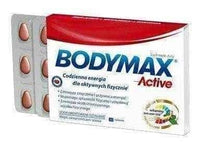 Bodymax Active x 30 tablets, ginseng extract UK