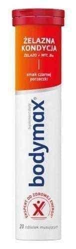 Bodymax Iron Condition x 20 effervescent tablets UK