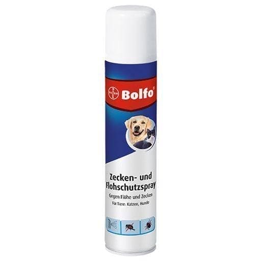 BOLFO tick and flea protection spray for dogs, cats UK