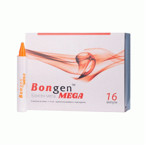 BONGEN MEGA 16 ampoules for drinking 10 ml / BONGEN MEGA UK