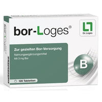 BOR-LOGES boron supplements tablets UK