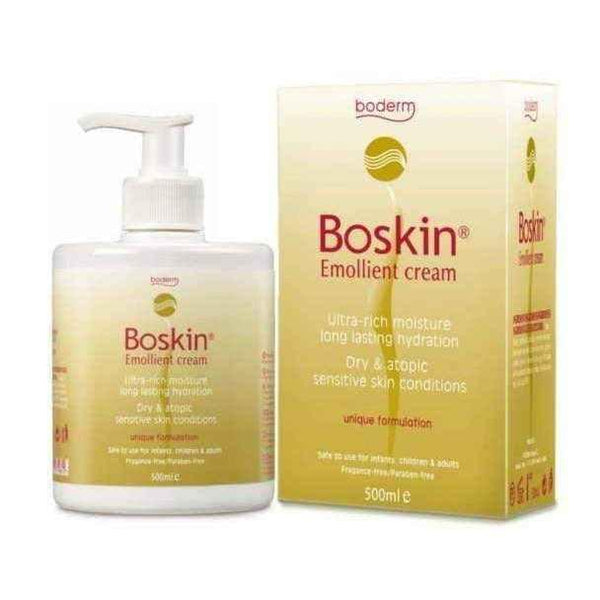 Boskin Cream emollient cream 500ml UK