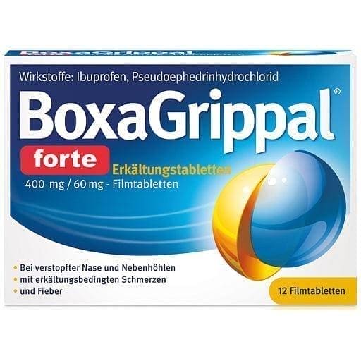 BOXAGRIPPAL forte, cold sore treatment UK