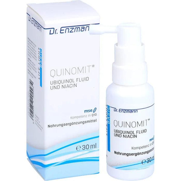 Breathable coenzyme Q10, QUINOMIT Ubiquinol Fluid UK