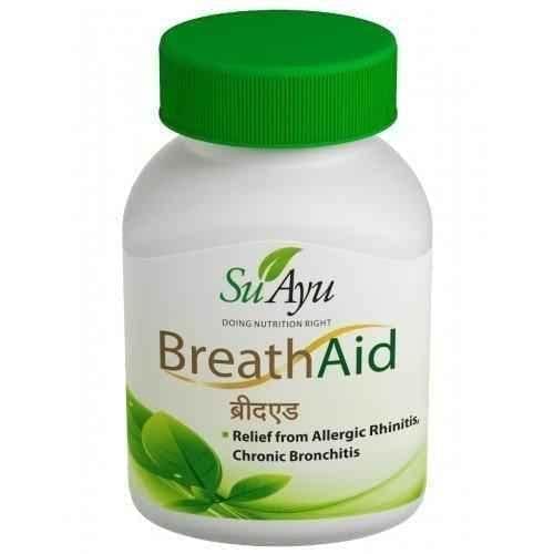 BreathAid - FOR ALLERGY, ASTHMA, HAY FEVER AND BRONCHITIS 30caps, 450mg UK