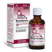 BROMHEXINE Hermes, bromhexine hydrochloride, Medicines 12 mg drops UK