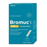 BROMUC acute 600 mg n-acetylcysteine, cough suppressant UK