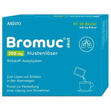 BROMUC acute bronchitis 200 mg cough suppressant, acetylcysteine UK
