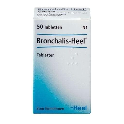BRONCHALIS Heel, Atropa belladonna, kreosotum homeopathic remedy UK