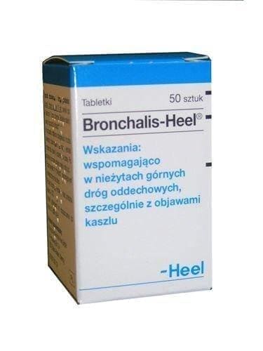 BRONCHALIS-HEEL x 50 tab., Atropa belladonna, Ipecacuanha UK