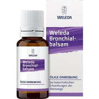 BRONCHIAL BALM Weleda, eucalyptus, peppermint, rosemary oil, sage oils, Dalmatian UK