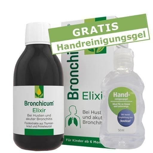 BRONCHICUM Elixir 250 ml acute bronchitis treatment UK