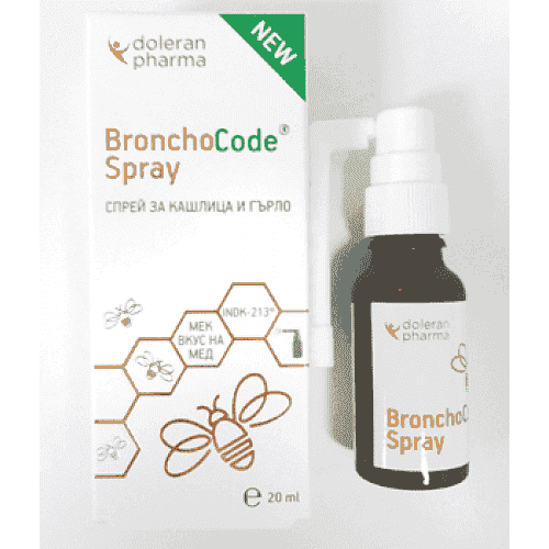 BRONCHOCODE cough and throat spray 20ml / BronchoCode UK