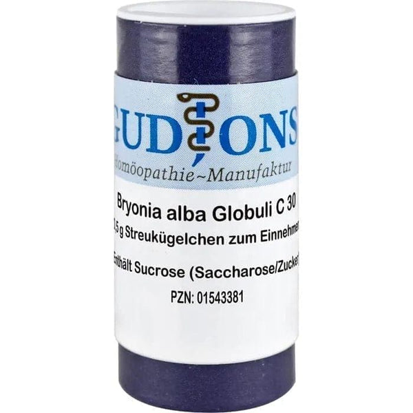 Bryonia alba uses, BRYONIA ALBA C 30 single-dose globules UK