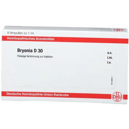 BRYONIA D 30 ampoules UK