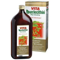BUERLECITHIN VITA liquid 1000ml, excessive fatigue, lecithin, b12 b1 b6 UK