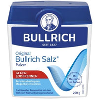 Bullrich's salt powder, heartburn and acid-related stomach problems UK