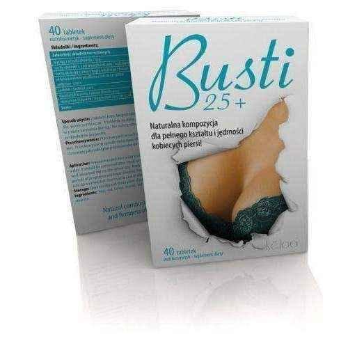 Busti 25+ x 40 tablets, firm breast UK