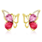 Butterfly stud earrings UK