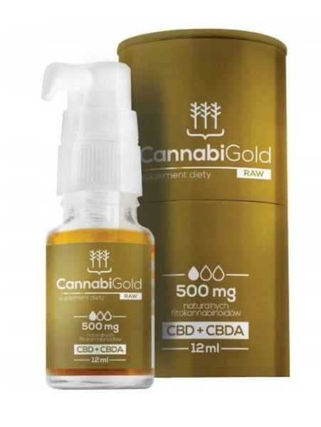 Buy CannabiGold UK, Raw 500 oil 12ml UK