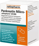 Buy Pancreatin micro-ratio 20,000 gastric juice-free hard capsules UK
