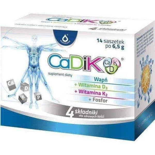 CaDiK x 14 sachets, best calcium supplement, vitamin d3 k2, phosphorus foods UK
