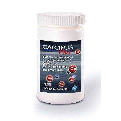 CALCIFOS PLUS x 150 tablets, calcium acetate UK