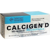 CALCIGEN D, calcium carbonate chewable tablets UK