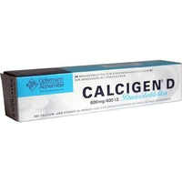 CALCIGEN D, Calcium carbonate, vitamin D3 effervescent tablets UK