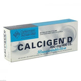 CALCIGEN D, Calcium carbonate, vitamin D3 effervescent tablets UK