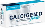 CALCIGEN D forte, osteoporosis, calcium carbonate, Colecalciferol UK