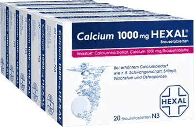 CALCIUM 1000 HEXAL, calcium carbonate, calcium ion UK
