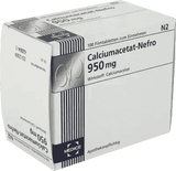 CALCIUM ACETATE NEFRO 950, renal insufficiency, dialysis treatment UK