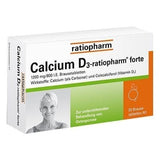CALCIUM D3-ratiopharm forte, calcium carbonate, cholecalciferol, vitamin D3 UK