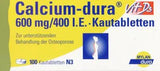 CALCIUM DURA Vitamin D3, chewable tablets UK