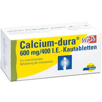 CALCIUM DURA Vitamin D3, chewable tablets UK