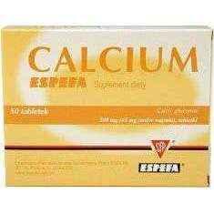 Calcium Espefa x 50 tablets, calcium gluconate UK