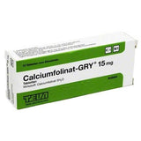 CALCIUM FOLINATE, Calciumfolinat-GRY® 15 mg UK