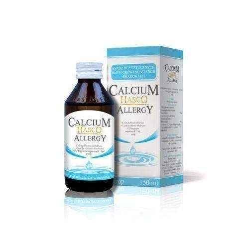 CALCIUM HASCO Allergy Syrup 150ml, allergy symptoms UK