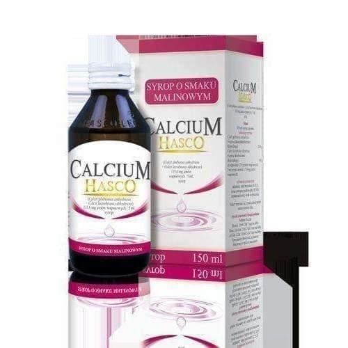 Calcium Hasco Allergy syrup flavored with raspberry 150ml UK