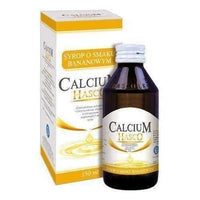 CALCIUM HASCO syrup flavored with banana 150ml anti-allergic up to 6 years UK
