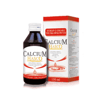 CALCIUM HASCO syrup with strawberry flavor 150ml Children up to 6 years UK