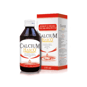 CALCIUM HASCO syrup with strawberry flavor 150ml Children up to 6 years UK