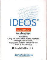 Calcium ions in muscle contraction, IDEOS chewable tablets UK